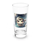 T_yama0429のモモンガ宇宙遊泳中 Long Sized Water Glass :front