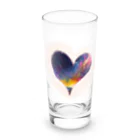 bittersweetの彩りハート銀河ペイント Long Sized Water Glass :front