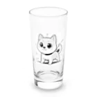 ちょっぴりいやされるイラストやさんのたくさんの愛らしさと癒し Long Sized Water Glass :front