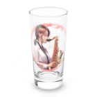 八王子やましぎのテナーサックス ２ Long Sized Water Glass :front