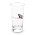 E.Pの墨絵「チーター」 Long Sized Water Glass :front