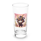 日本文化デザインショップの可愛いくノ一 Long Sized Water Glass :front