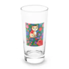 ソルブラインのお花大好き「ソル」 Long Sized Water Glass :front