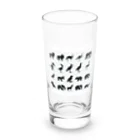 minaminokahoの可愛い動物たちの影 Long Sized Water Glass :front