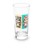 dai-k_1977のかわいい癒やし動物 Long Sized Water Glass :front