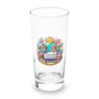 レイミーショップのレイミーといっしょにオリジナルキャラの世界へ Long Sized Water Glass :front