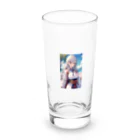 巫女スタぐらむの母性溢れる巫女 Long Sized Water Glass :front