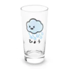 funny puppyのひょう Long Sized Water Glass :front