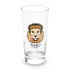 オガワユミエの13ライオン（キャラ） Long Sized Water Glass :front