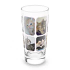 サーバルさんと仲良し家族😻のにゃんこ大集合 Long Sized Water Glass :front