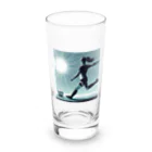 GUNSUNのサッカー少女 Long Sized Water Glass :front