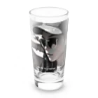 A&MのCool girl【モノクロ】 Long Sized Water Glass :front