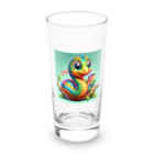 レイミーショップのかわいいヘビキャラ「ピーター」のグッズ Long Sized Water Glass :front