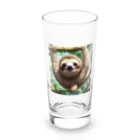 Kikimimiネコのもふもふナマケモノ Long Sized Water Glass :front