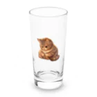 statham2865の爪を研ぐ猫 Long Sized Water Glass :front