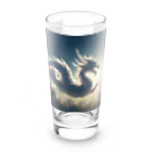 matsuya-11の太陽へ向かう雲龍 Long Sized Water Glass :front