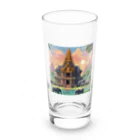 South East Asia culture shopの【東南アジアのカルチャーシリーズ】ラオスの象徴的なプーサー Long Sized Water Glass :front