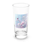 2024billionの花と宝石の妖精4月1 Long Sized Water Glass :front