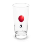 lblの風船で空を飛んだ黒猫君 Long Sized Water Glass :front