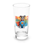 UDKshopのマッスルドッグマン Long Sized Water Glass :front