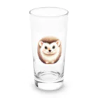 しんすけのお母さんハリネズミ Long Sized Water Glass :front