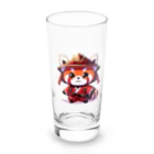 GDWEEDのレッサーパンダ侍 Long Sized Water Glass :front