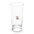 G-EICHISの可愛いパンダキツネ Long Sized Water Glass :front