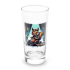 funny-itemsの深夜のドライブ、リスゾンビ君 Long Sized Water Glass :front