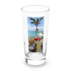 沖縄筋肉屋の南国、トロピカール🏝️ Long Sized Water Glass :front