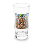 makkywithの不思議な街 Long Sized Water Glass :front