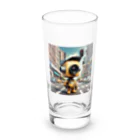 AI妖怪大図鑑の移動式オービス妖怪　化写（かしゃ）小僧 Long Sized Water Glass :front