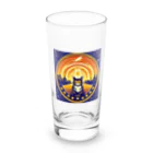 猫猫’ズのMeow University シリーズ【星】 Long Sized Water Glass :front