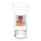 根本敬小売店（SUZURI店）のデヴィッド・ボウイと寿司 Long Sized Water Glass :front