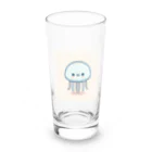 わくわく海の雑貨屋のゆるゆるクラゲちゃん Long Sized Water Glass :front