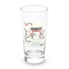 JoyfulMomentsCraftsの桜と鳥居　ー Cherry Blossoms and Torii ー Long Sized Water Glass :front