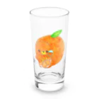 satoayaのアニマルカフェのドリンクマ　オレンジジュース Long Sized Water Glass :front