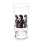 riotriffs_punksのサムライパンクス Long Sized Water Glass :front