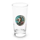 lblのNative American eagle Long Sized Water Glass :front