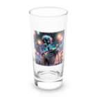 nao-tommyの花火を楽しむ骸骨 Long Sized Water Glass :front