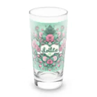 まんまるちゃんのSweet Lolita 🍭 ミントグリーン Long Sized Water Glass :front