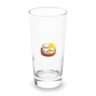 Leicafeのセキセイひな2羽のグッズ Long Sized Water Glass :front