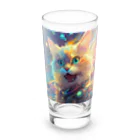 ねこ達と一緒のいかしたねこちゃん Long Sized Water Glass :front