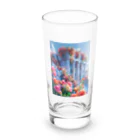 幻想ラボの「バラ色の夢の神殿」 Long Sized Water Glass :front