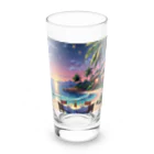 Paradise ExploreのMoonlit Palm Haven Long Sized Water Glass :front