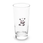 Narisukeのかわいいパンダさん Long Sized Water Glass :front