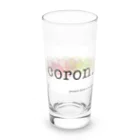 coron.のcoron.ショップブランドマーク Long Sized Water Glass :front