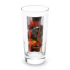 fling_shimizuの自由工房のDivine Red Dragon Seki Ryu　赤龍 Long Sized Water Glass :front