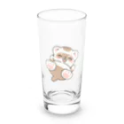 ふぇれねっと＠SUZURIのふぇれっとがころん Long Sized Water Glass :front