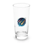 Mizのゆるハウスの3つの流れ星 Long Sized Water Glass :front