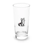 7_dog_catのコーギー Long Sized Water Glass :front